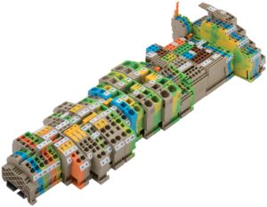 Bezšroubové svorky s tažnou pružinou